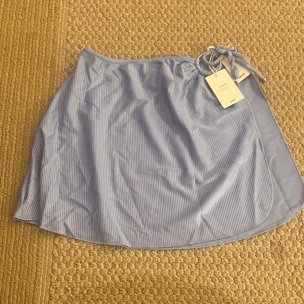 NWT aerie Light Blue Sarong